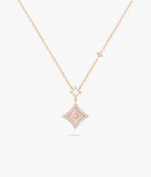 Pink Mother of Pearl Necklace