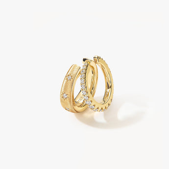Lola Rose x AHALOLO Heliocentric Collection Zircon Ear Clips