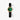 A watch with a black ceramic strap, rose gold case, and a green malachite dial, shown against a clean white background.