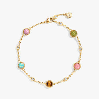 Lola Rose x AHALOLO Heliocentric Collection Multi-Gem Bracelet
