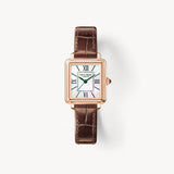 New Cube Mother of Pearl Watch (Green hand)