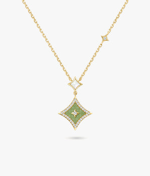 【める】LOLA ROSE アベンチュリン ネックレス Aventurine Jewellery：優雅さと運のための自然な「繁栄の石」|ローラ