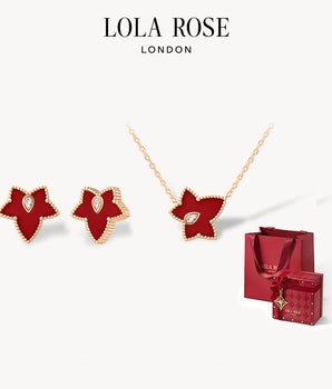 Carnelian Bead Necklace & Earrings Set – Special Limited Edition Box