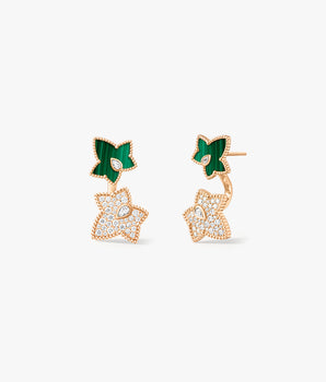 Malachite Stud Earrings