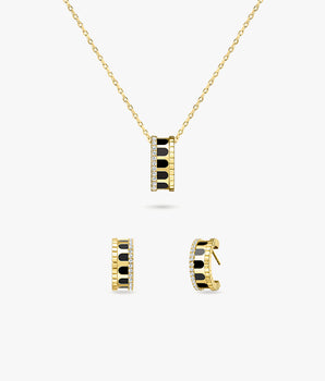 Arch Necklace & Earrings Gift Set