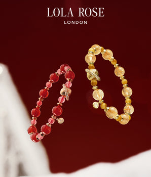 Heliocentric Tiger Eye Stone & Golden Rutilated Quartz Bracelet