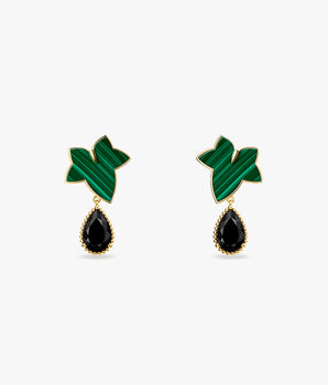 Malachite Earrings