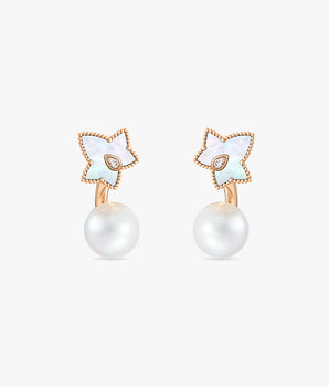 [New In] Mother of Pearl Bead Earrings with Pearls