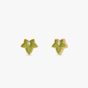 Ivy Green Onyx Earrings