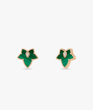 Malachite Bead Earrings