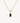 Large Arch Black Onyx Necklace