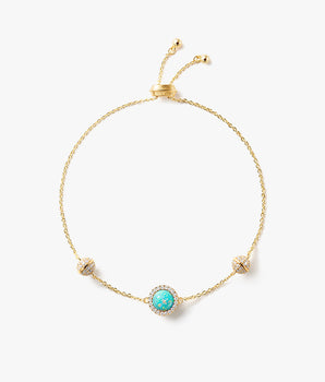 Synthetic Opal Bracelet