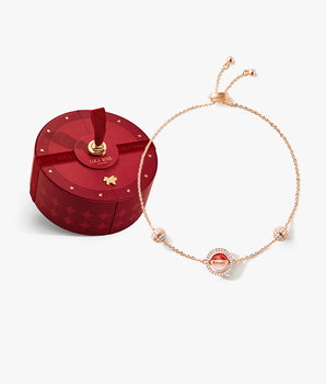 Heliocentric Pink Opal & Carnelian Bracelet in Special Limited Edition Box