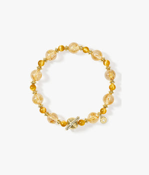 ヘリオセントリック淡水パール ブレスレット