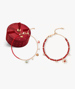 Heliocentric Carnelian Bracelet Set in Special Limited Edition Box