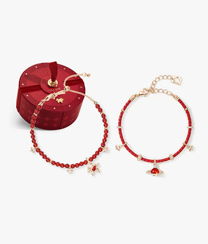 Heliocentric Carnelian Bracelet Set in Special Limited Edition Box