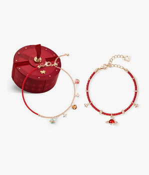 Limited Edition Tiger Eye & Red Carnelian Bracelet Set