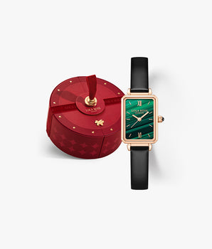 ساعة مصنوعة من الملكيت في علبة خاصة ذات إصدار محدود