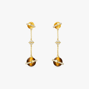 Tiger's Eye Earrings