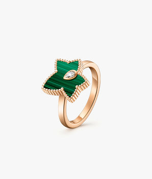 Ivy Malachite Ring