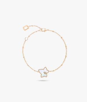 Mother-of-Pearl Bead Bracelet