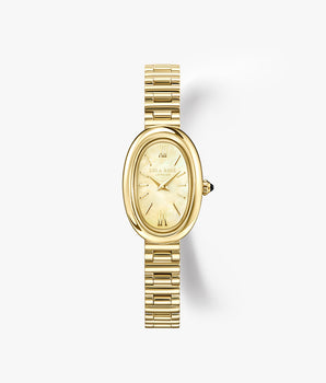 Mirror Mother of Pearl Watch with Quick Release Strap