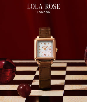 New Cube Mother of Pearl Watch in Special Limited Edition Box