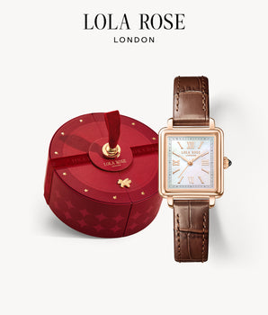 New Cube Mother of Pearl Watch in Special Limited Edition Box