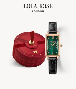 Slender Waist Malachite Textured Watch in Special Limited Edition Box