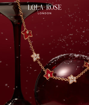 Red Carnelian Bracelet, 5-leaf motif in Special Limited Edition Box