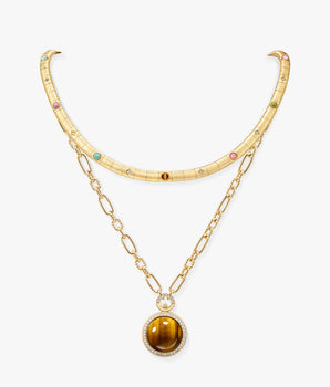 Lola Rose x AHALOLO Heliocentric Collection Necklace Set