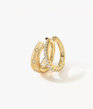 Lola Rose x AHALOLO Heliocentric Collection Zircon Ear Clips