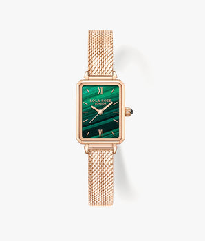 Malachite Textured Watch