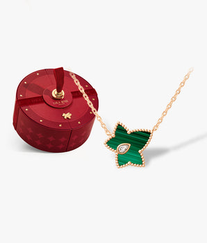 Malachite Bead Necklace in Special Limited Edition Box