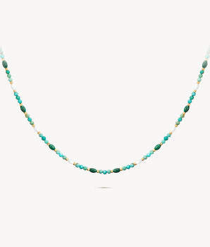 The Beaded Turquoise Necklace
