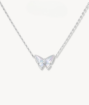Crystal Butterfly Necklace
