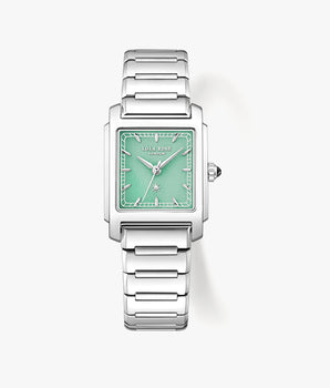Urban Green Square Quartzite Jade Watch