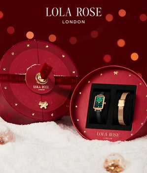 Malachite Textured Watch With Two Strap Set in Special Limited Edition Box