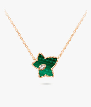 Malachite Bead Necklace