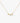 Daisy Yellow Crystal Necklace, 3-flower motif