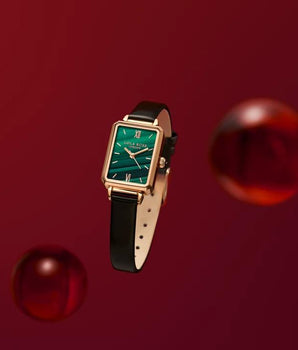 Malachite Textured Watch in Special Limited Edition Box