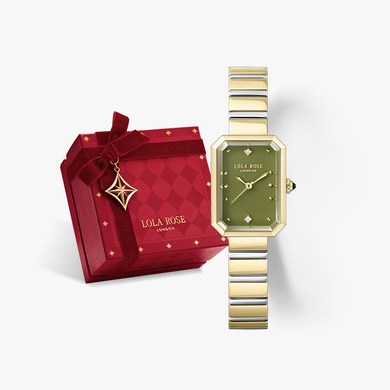 Ms. Lola グリーン オニキス ウォッチ クイックリリース ストラップ