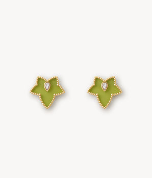 Ivy Green Onyx Earrings