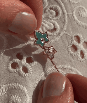 Malachite Bead Necklace & Earrings Gift Set