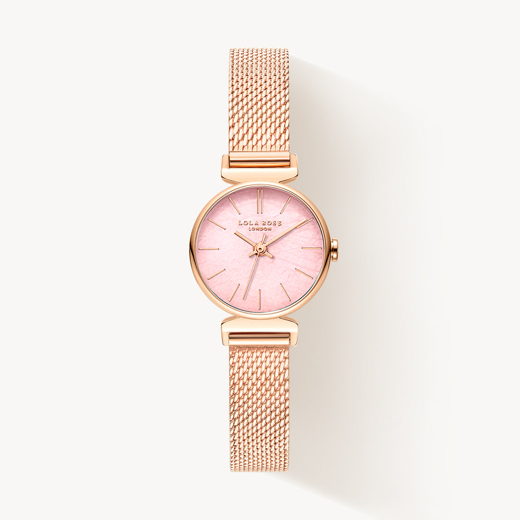 Pink Crystal Watch – Lola Rose