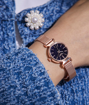 Lola Rose Blue Sandstone Watch LR4048
