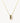 Bogen-Halskette aus schwarzem Onyx